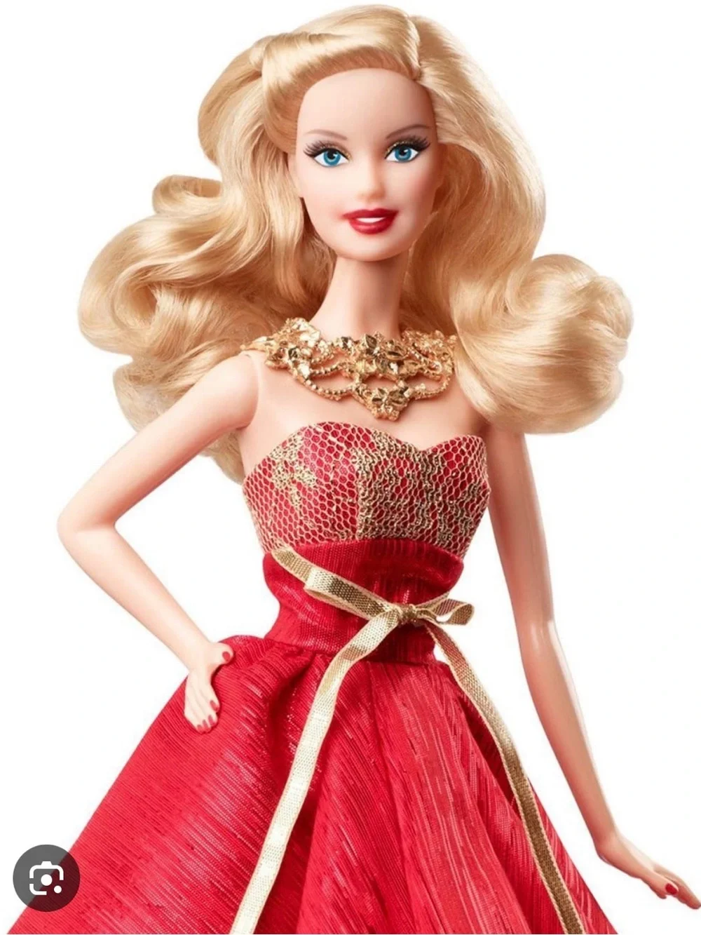 Barbie festive red
